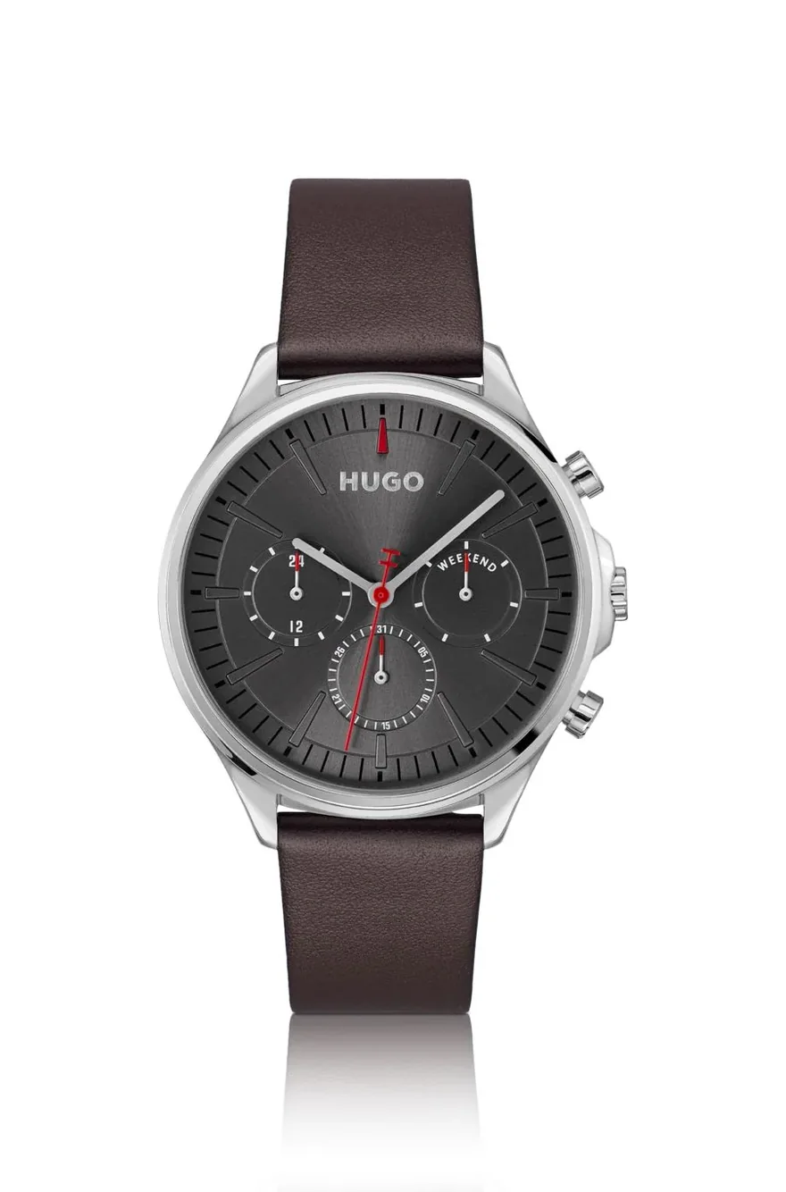 Годинник Hugo Boss зі шкіри